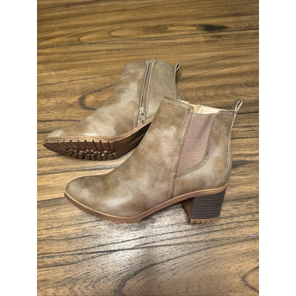 LifeStride Women's Khaki Ankle Boots Sz 7.5